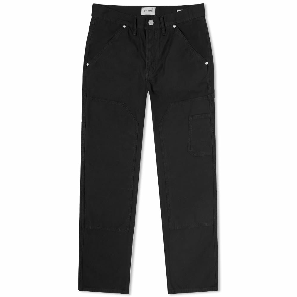 Frame Women's Le Slouch Utility Patch Jeans in Washed Noir Frame Denim