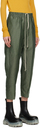 Rick Owens Green Astaires Cropped Lounge Pants