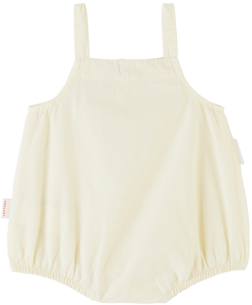TINYCOTTONS Baby Yellow Solid Bodysuit