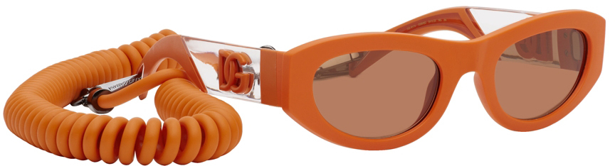 Dolce & Gabbana Orange Reborn To Live Sunglasses Dolce & Gabbana