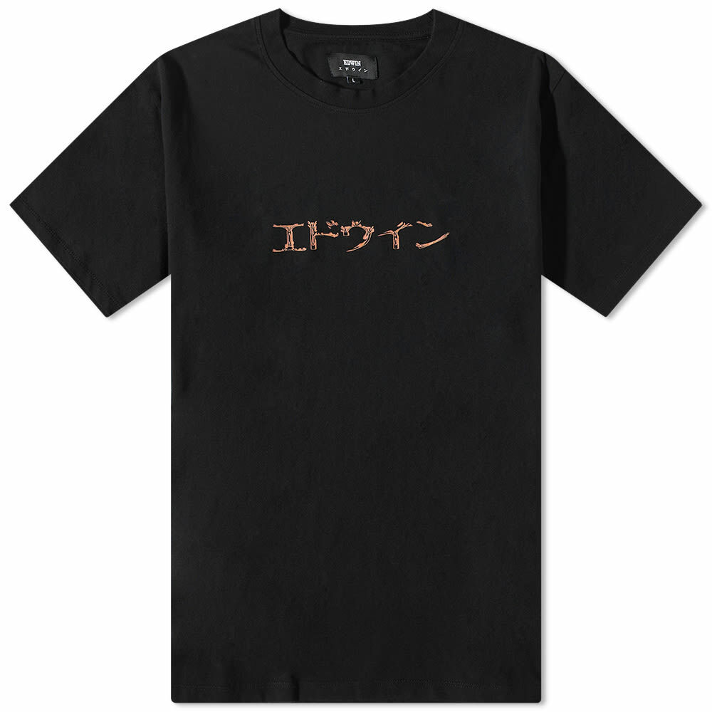 Edwin Men's Mercury Katakana T-Shirt in Black Edwin