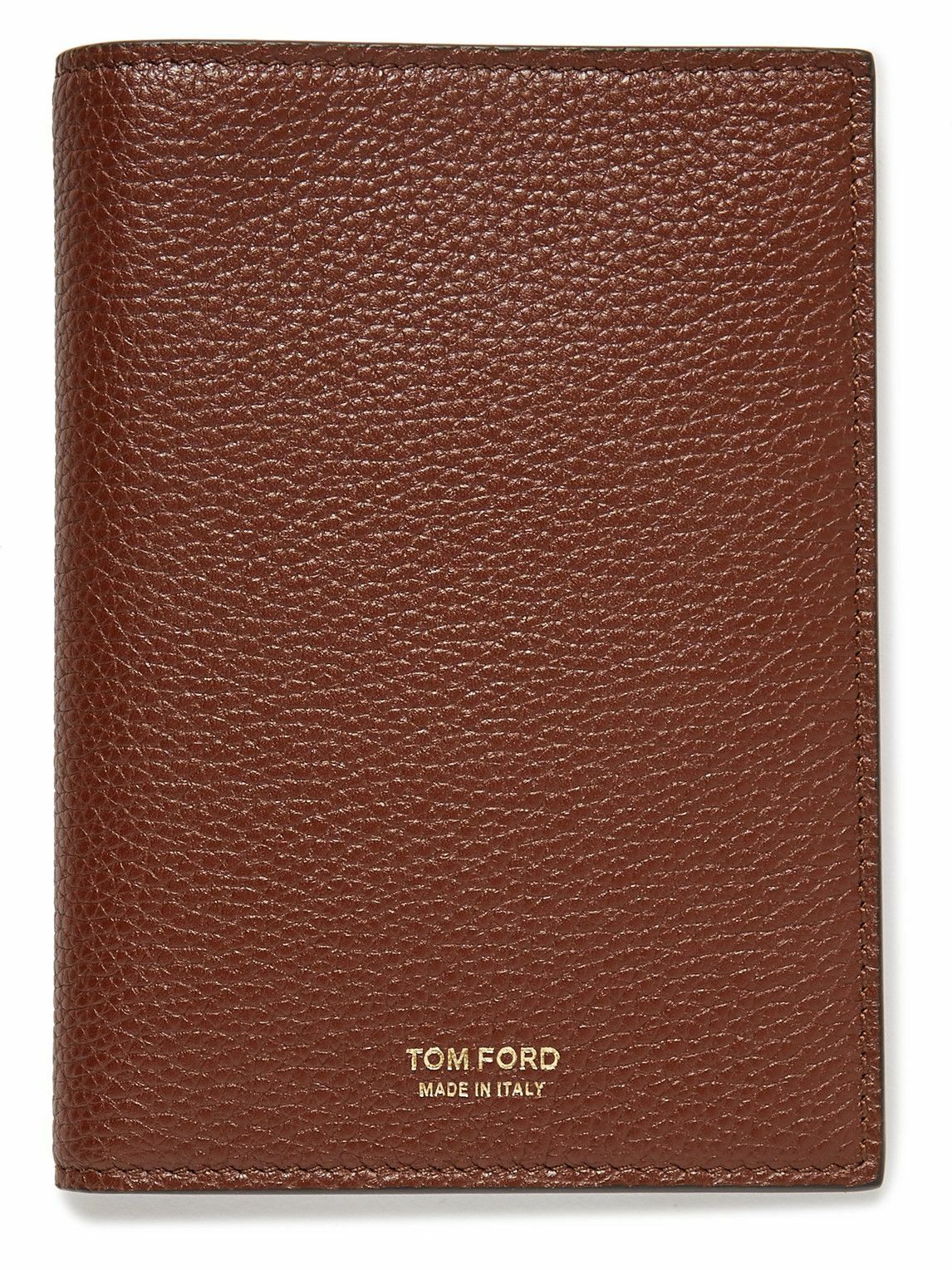TOM FORD FullGrain Leather Passport Holder TOM FORD