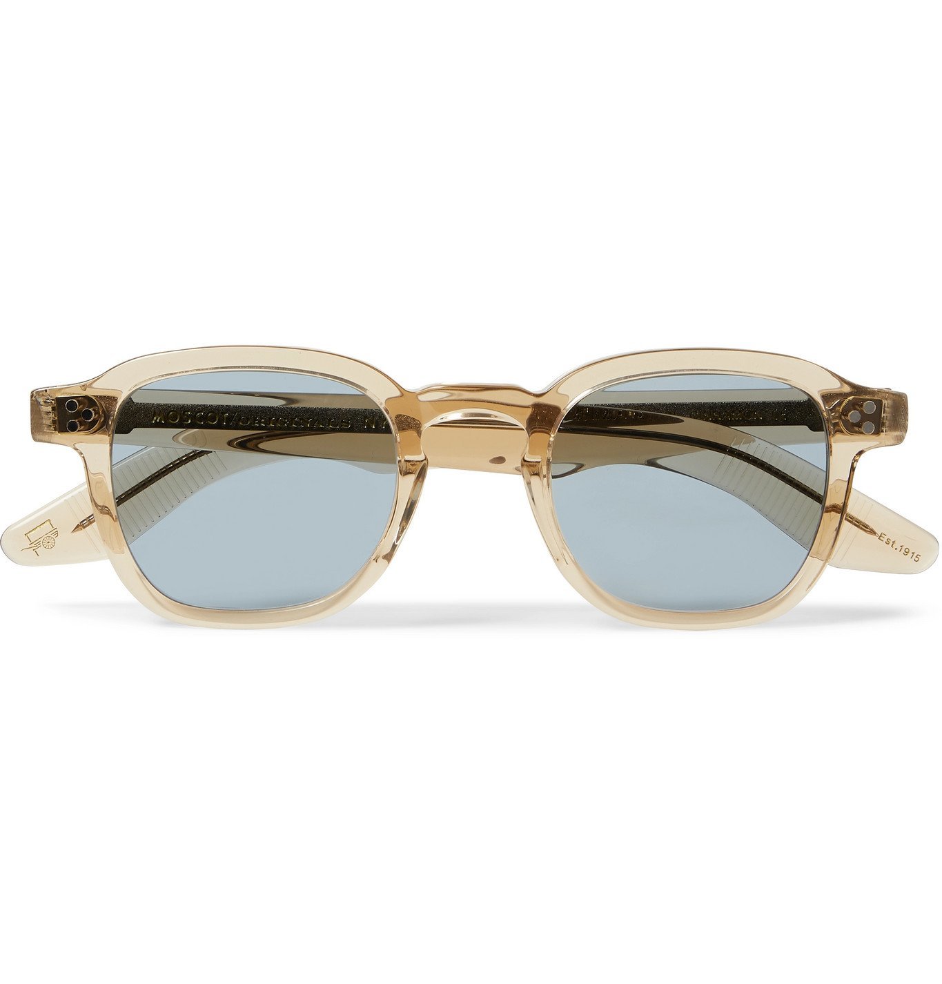 Moscot - Momza Sun Square-Frame Acetate Sunglasses - Brown Moscot