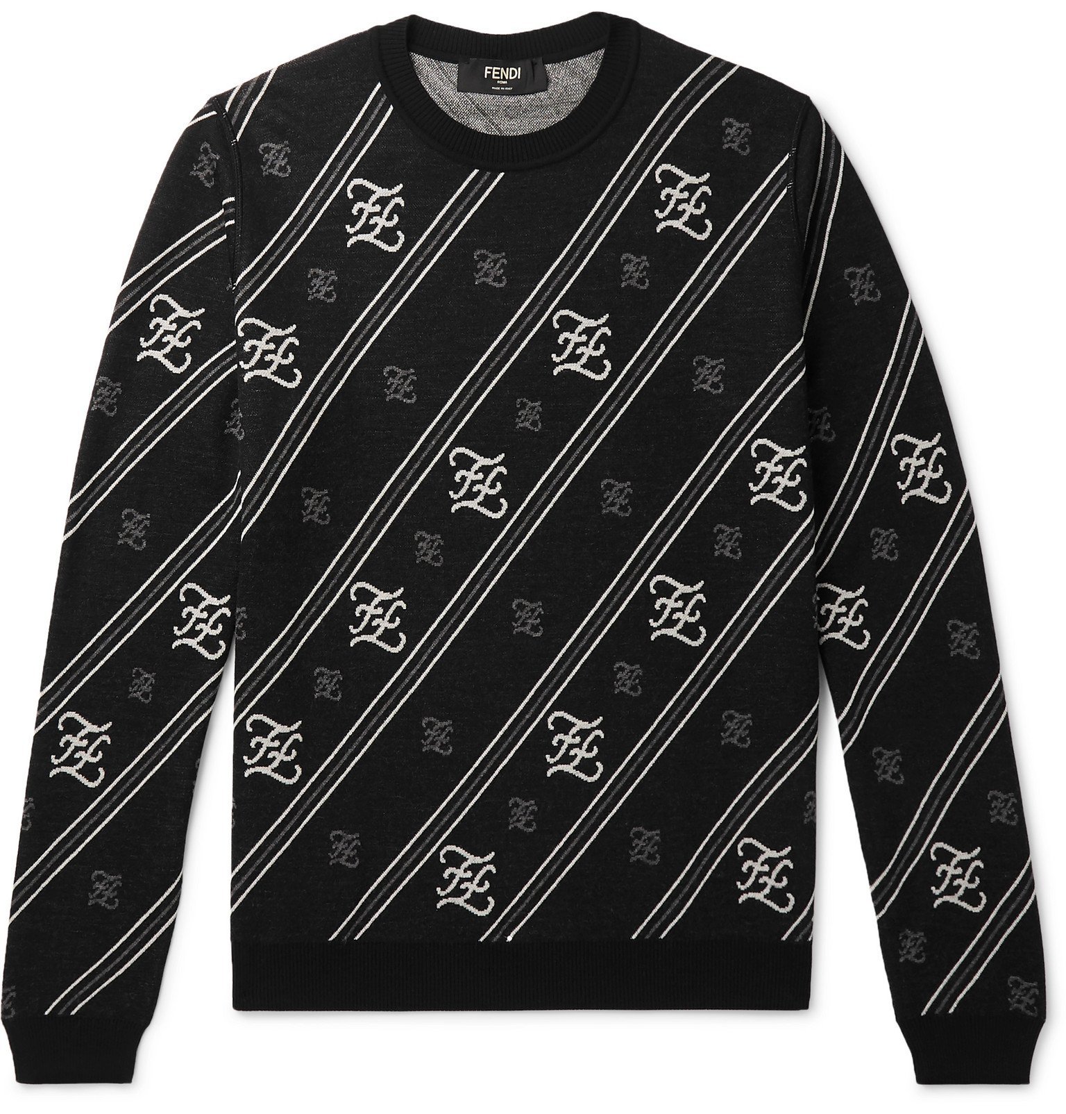 fendi karligraphy sweater