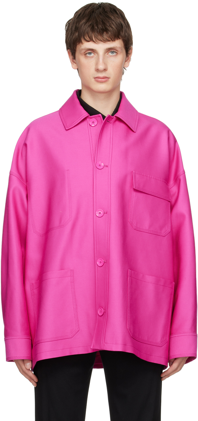 Valentino Pink Pocket Shirt Valentino
