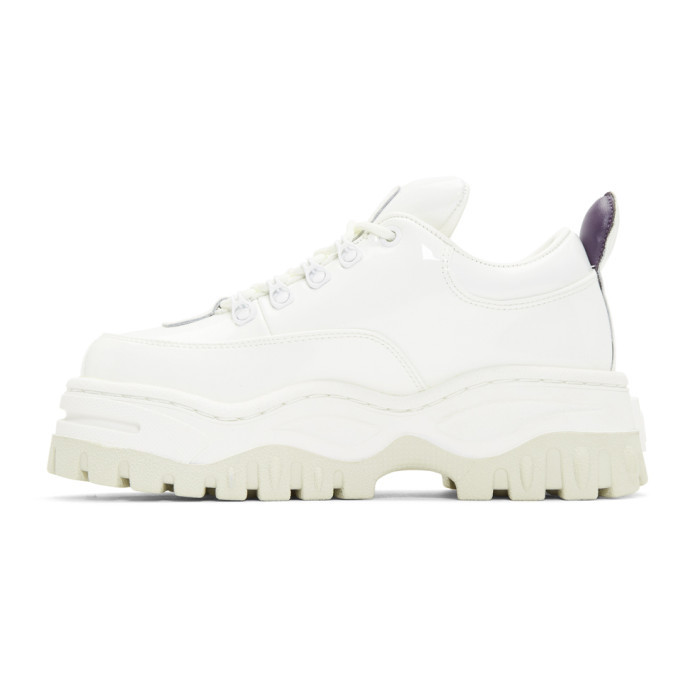 eytys white patent angel sneakers