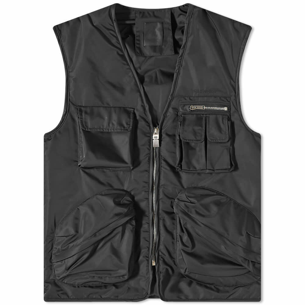 Givenchy Men's Multipocket Vest in Black Givenchy
