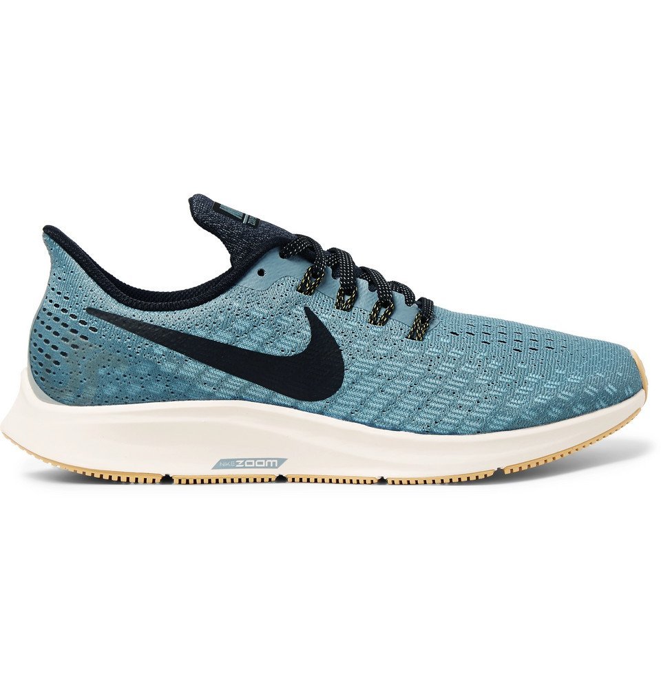 tabak Vaag waterval Nike Running - Air Zoom Pegasus 35 Mesh Running Sneakers - Men - Light blue Nike  Running