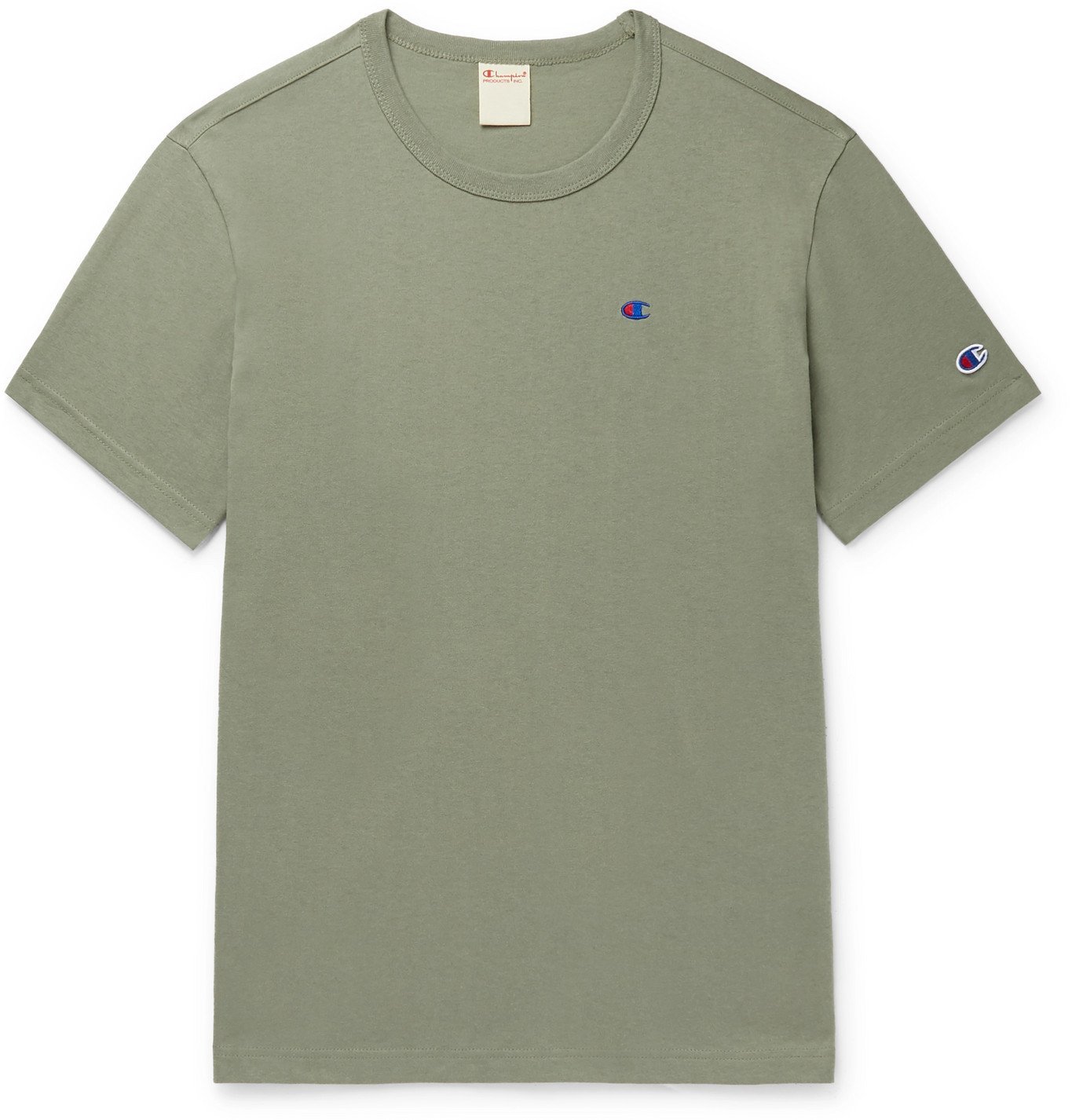 Green Details about   Champion Logo T-Shirt 