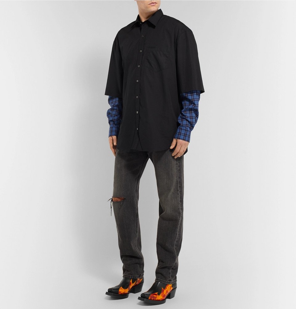 vetements fire boots