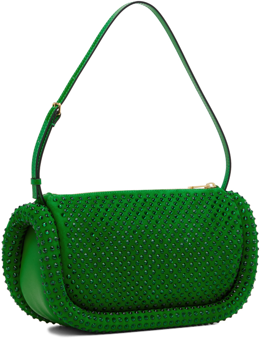 Jw Anderson Green Wool Mufflers