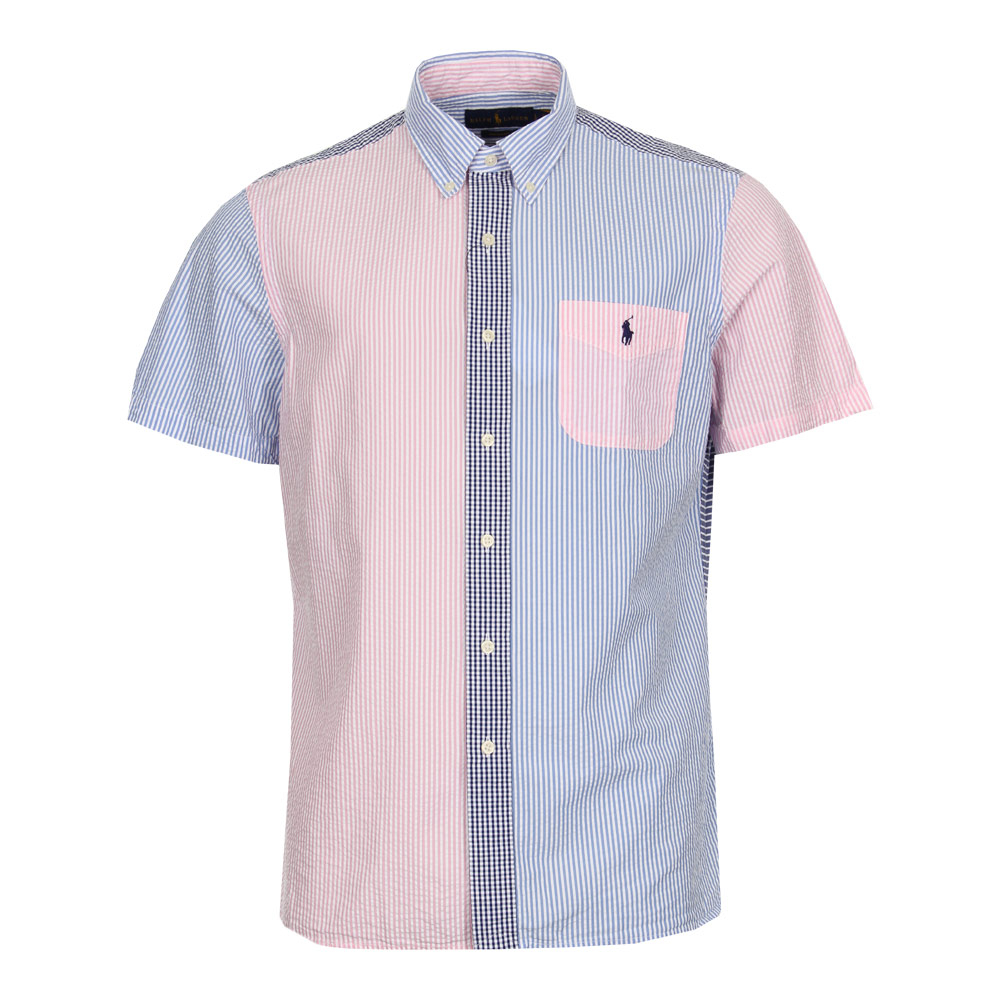 Sports Shirt - Blue / Pink