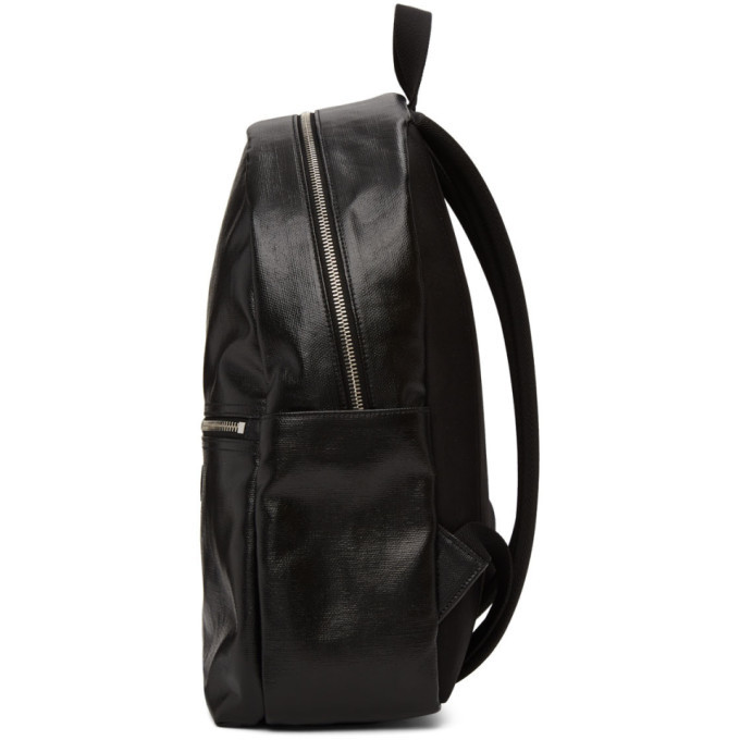 Saint Laurent Black Coated Canvas Nuxx 