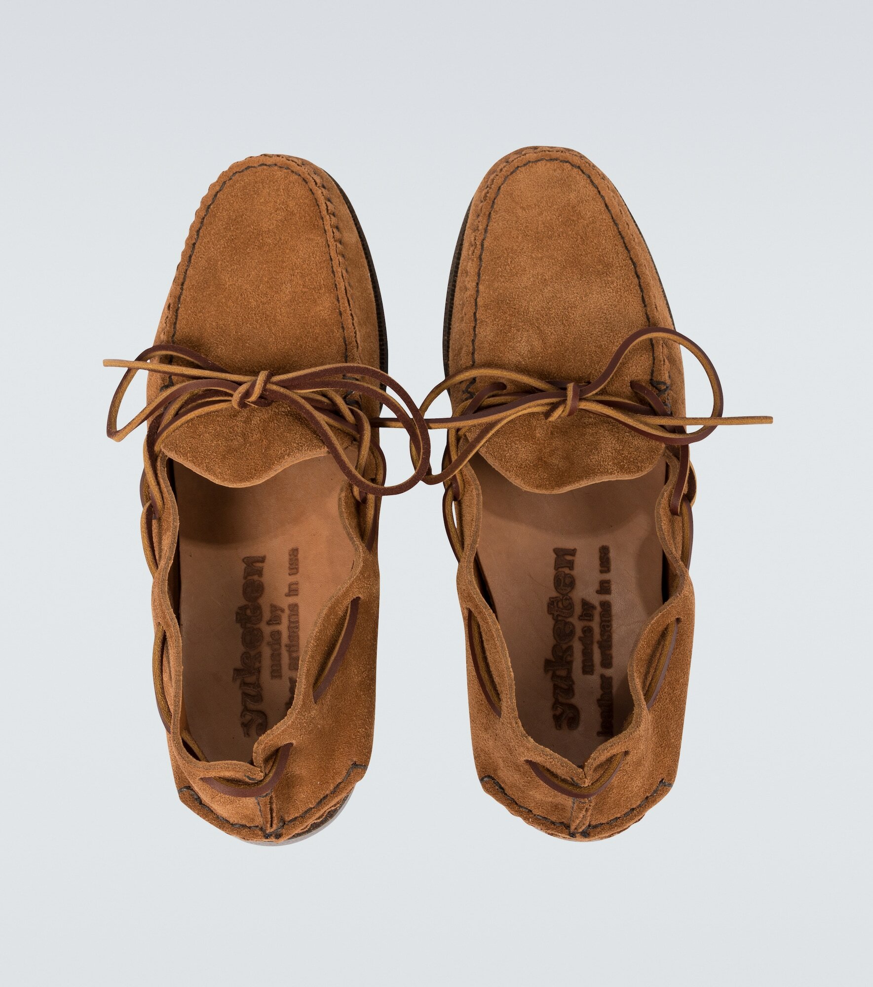 Yuketen All Handsewn Canoe moccasin shoes Yuketen