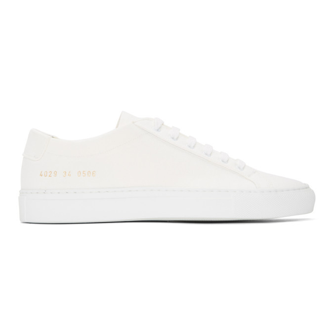 common projects white canvas