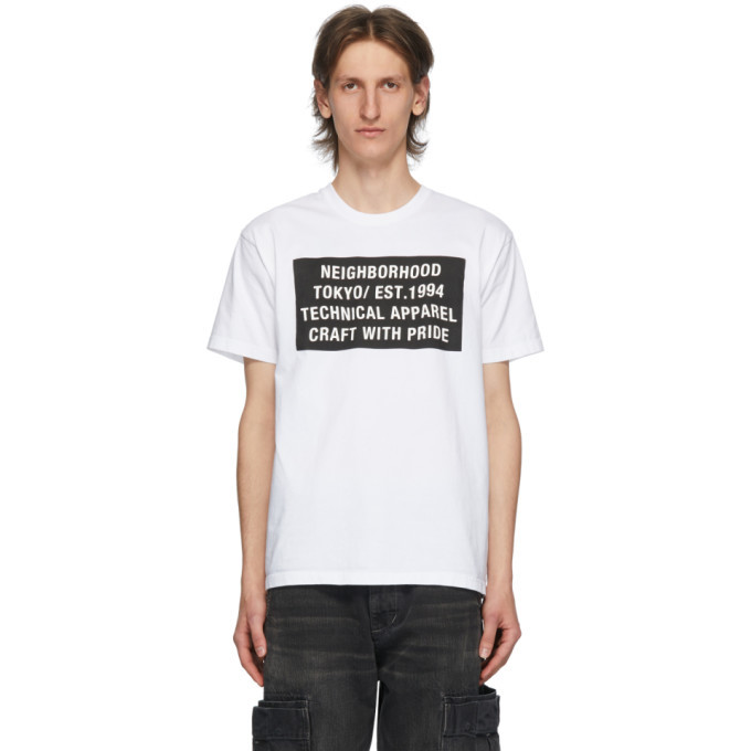 Neighborhood White Billboard T Shirt Neighborhood