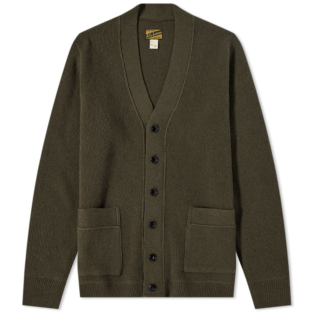 The Real McCoy's Joe Mccoy Wool Cashmere Cardigan The Real McCoys