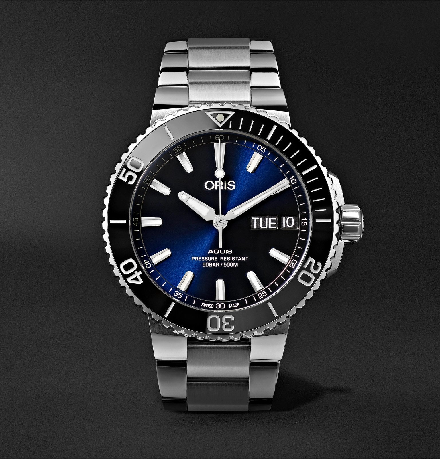 Oris aquis big online day date