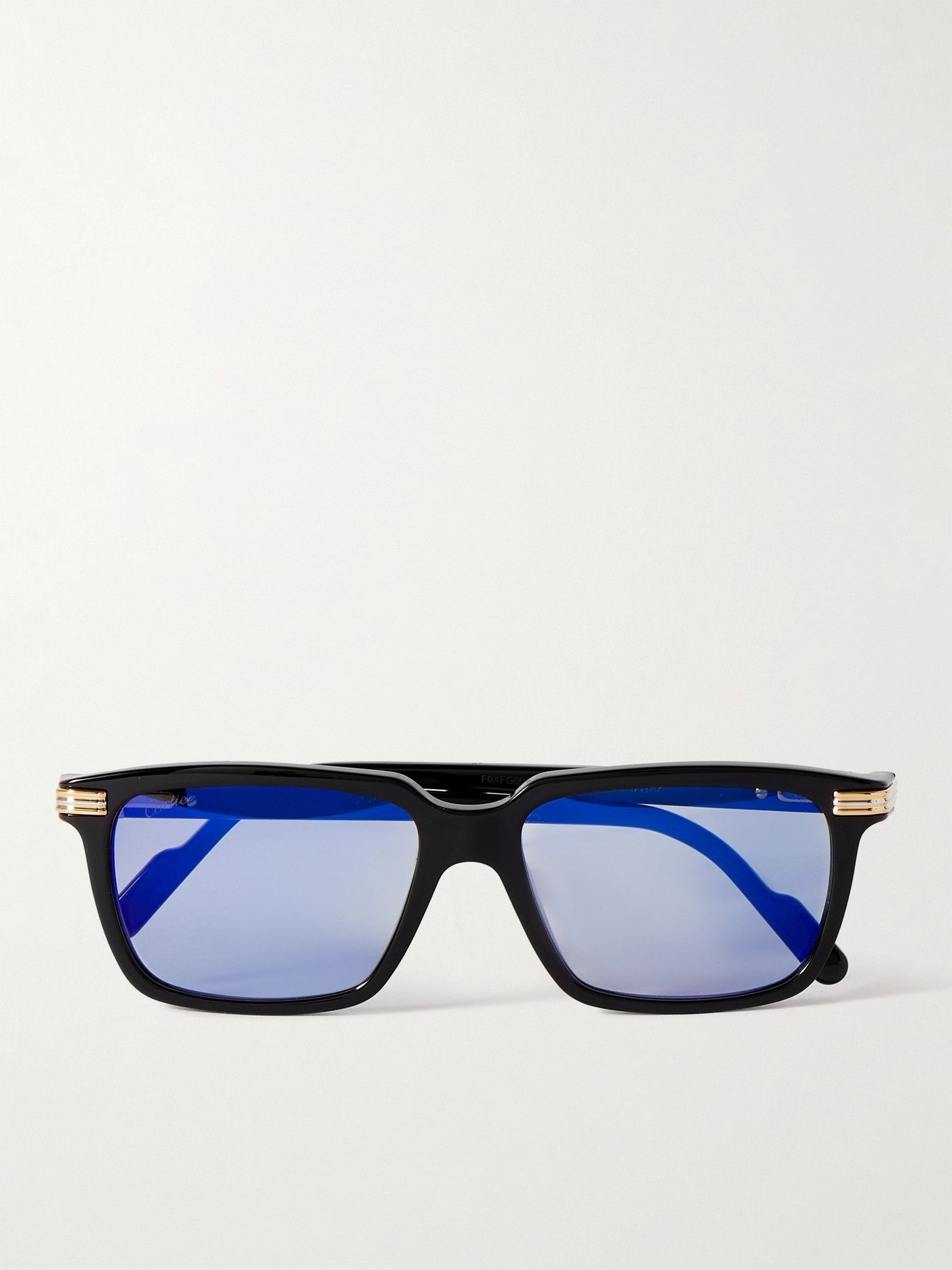Cartier Eyewear - Rectangular-Frame Acetate Photochromic Sunglasses Cartier