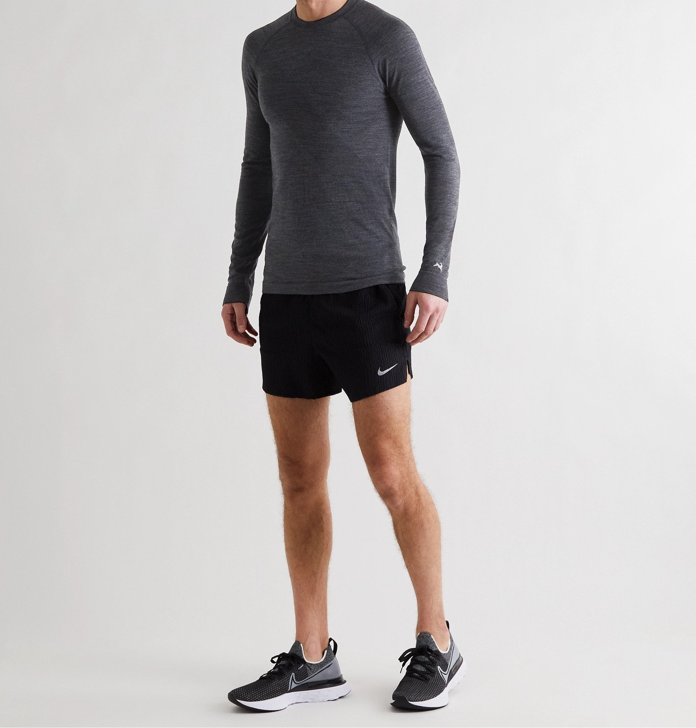 wool mesh base layer