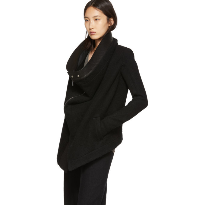 Rick Owens Black Exploder Coat Rick Owens