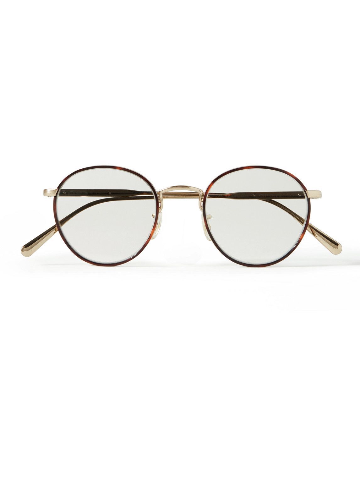 Brunello Cucinelli - Oliver Peoples Convertible Round-Frame Acetate and ...