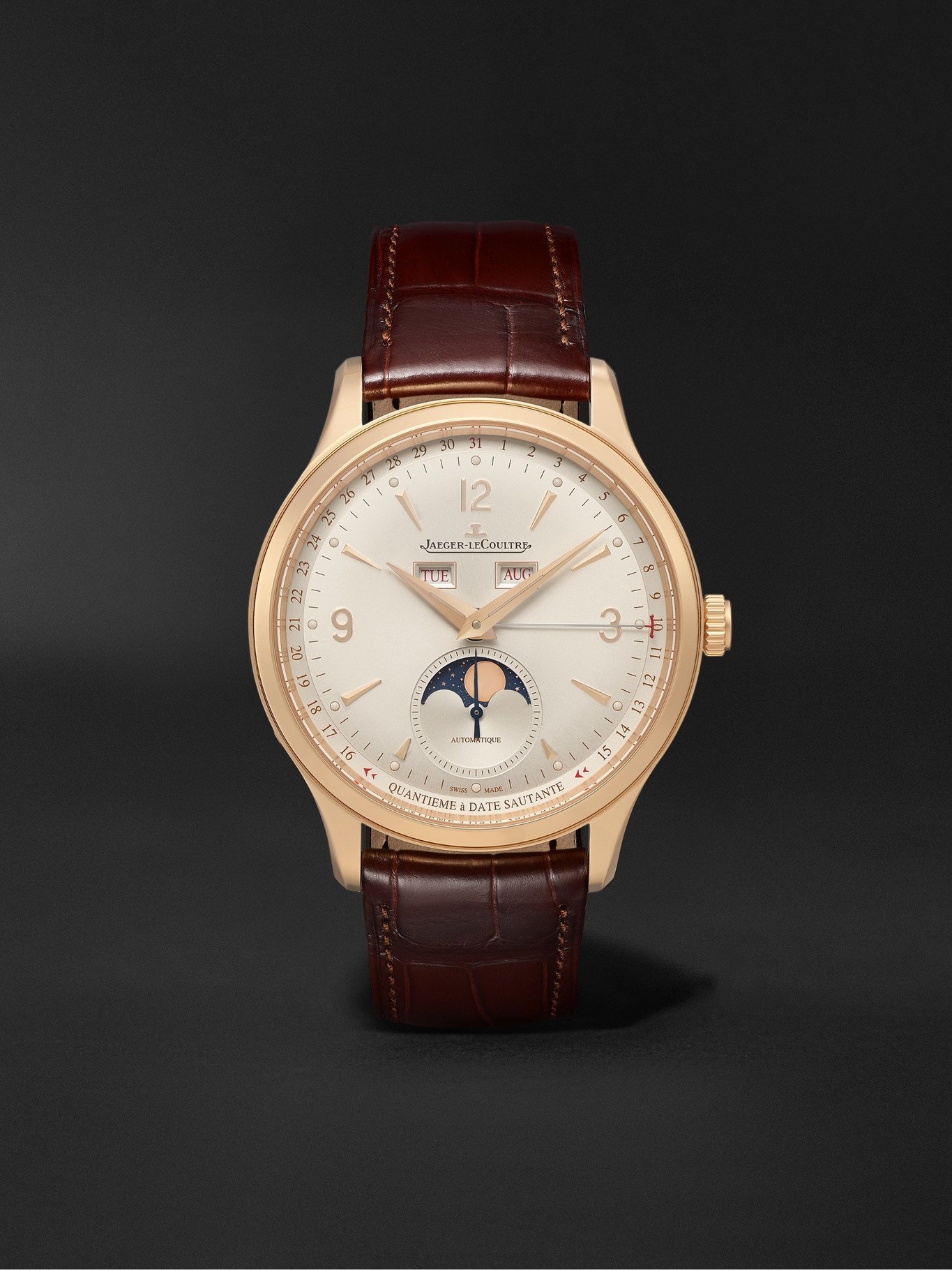 JAEGER-LECOULTRE - Master Control Calendar Automatic 40mm 18-Karat Rose ...