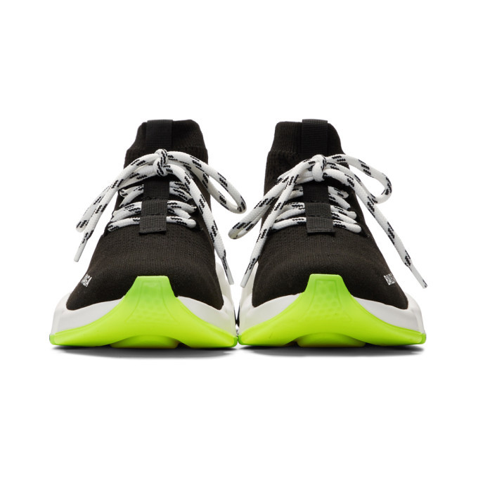 white and black balenciagas