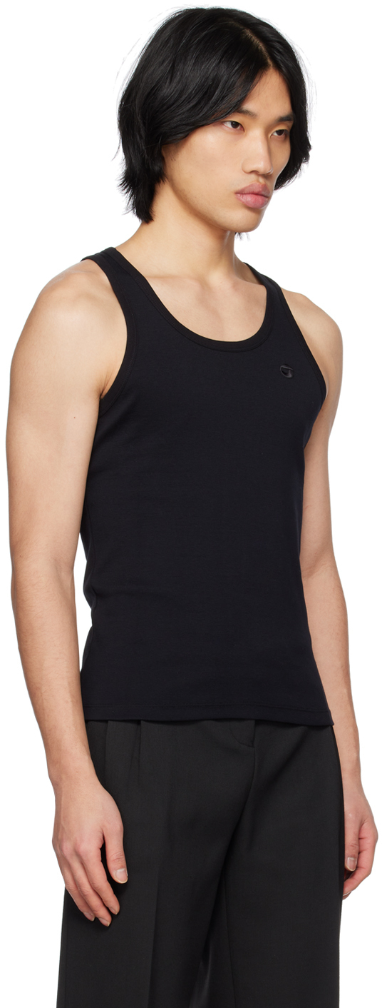 Coperni Black Scoop Tank Top Coperni