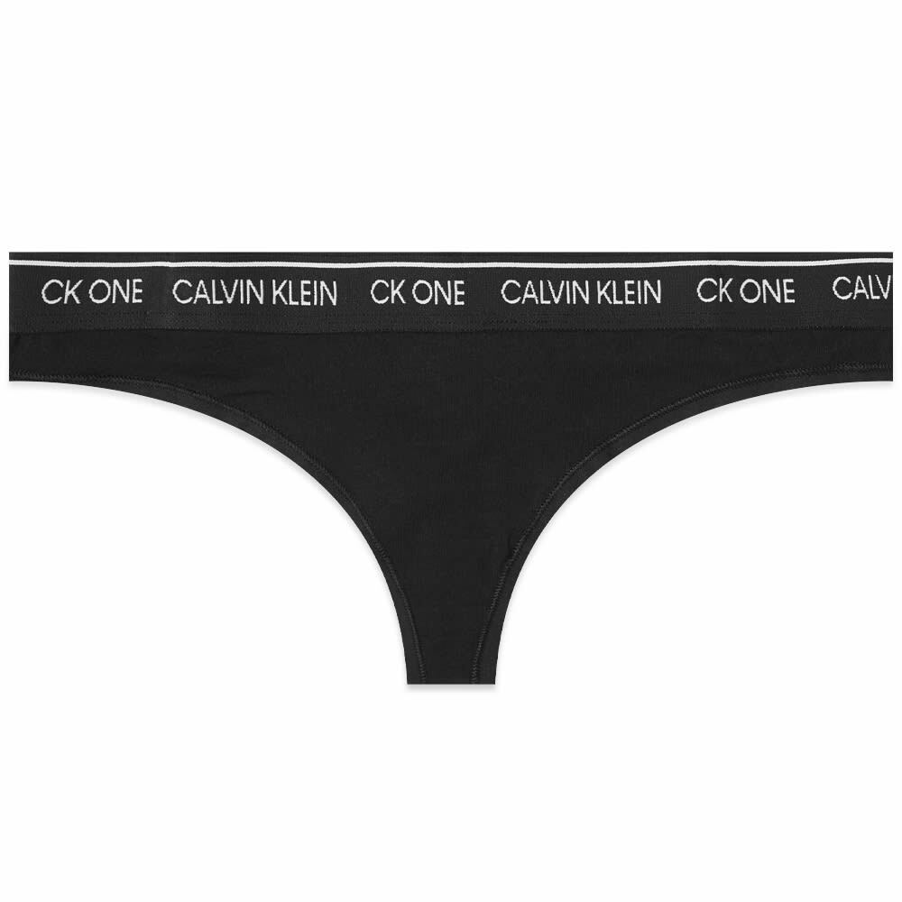 Calvin Klein Women's Thong in Black Calvin Klein