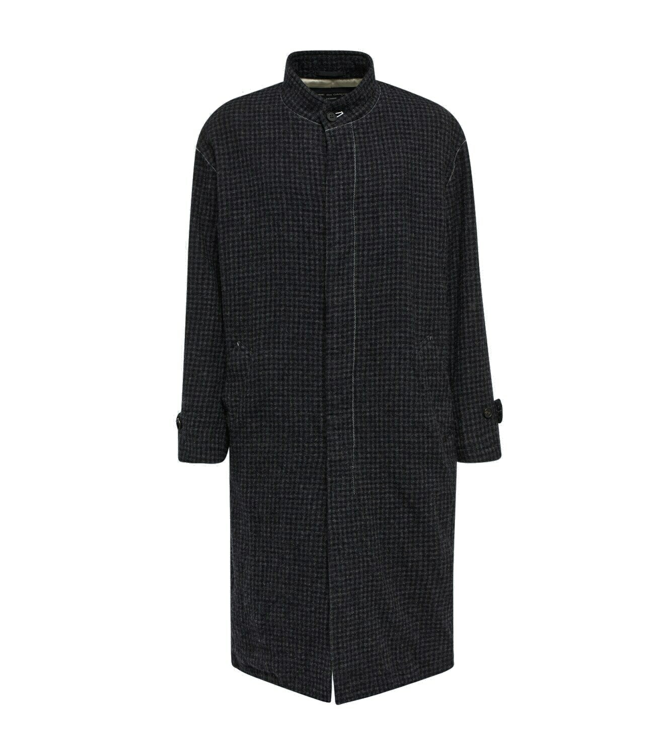 Comme des Garcons Homme - Checked wool coat Comme des Garcons Homme