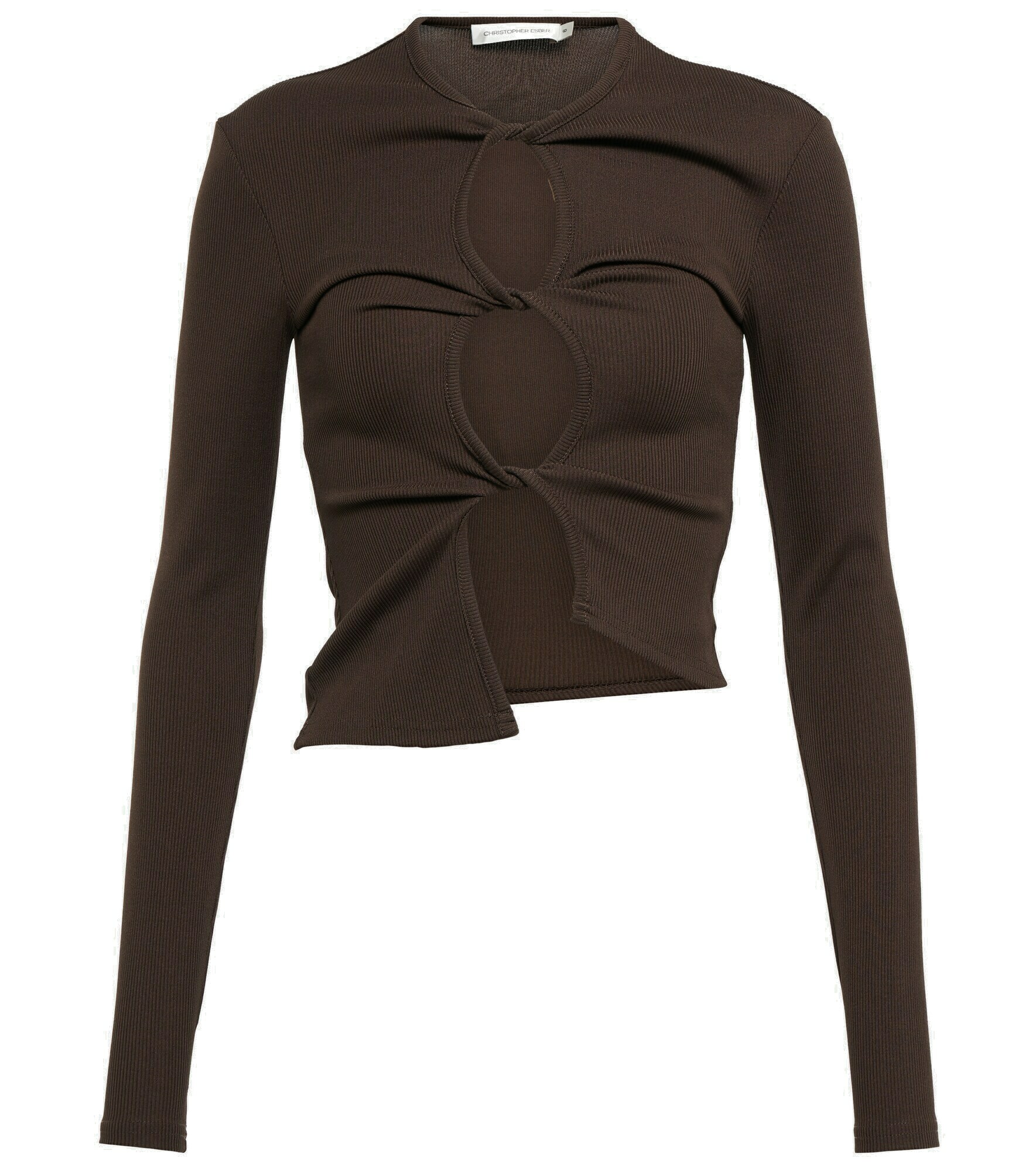 Christopher Esber - Cutout top Christopher Esber