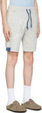 Polo Ralph Lauren Gray 8-Inch Distressed Shorts