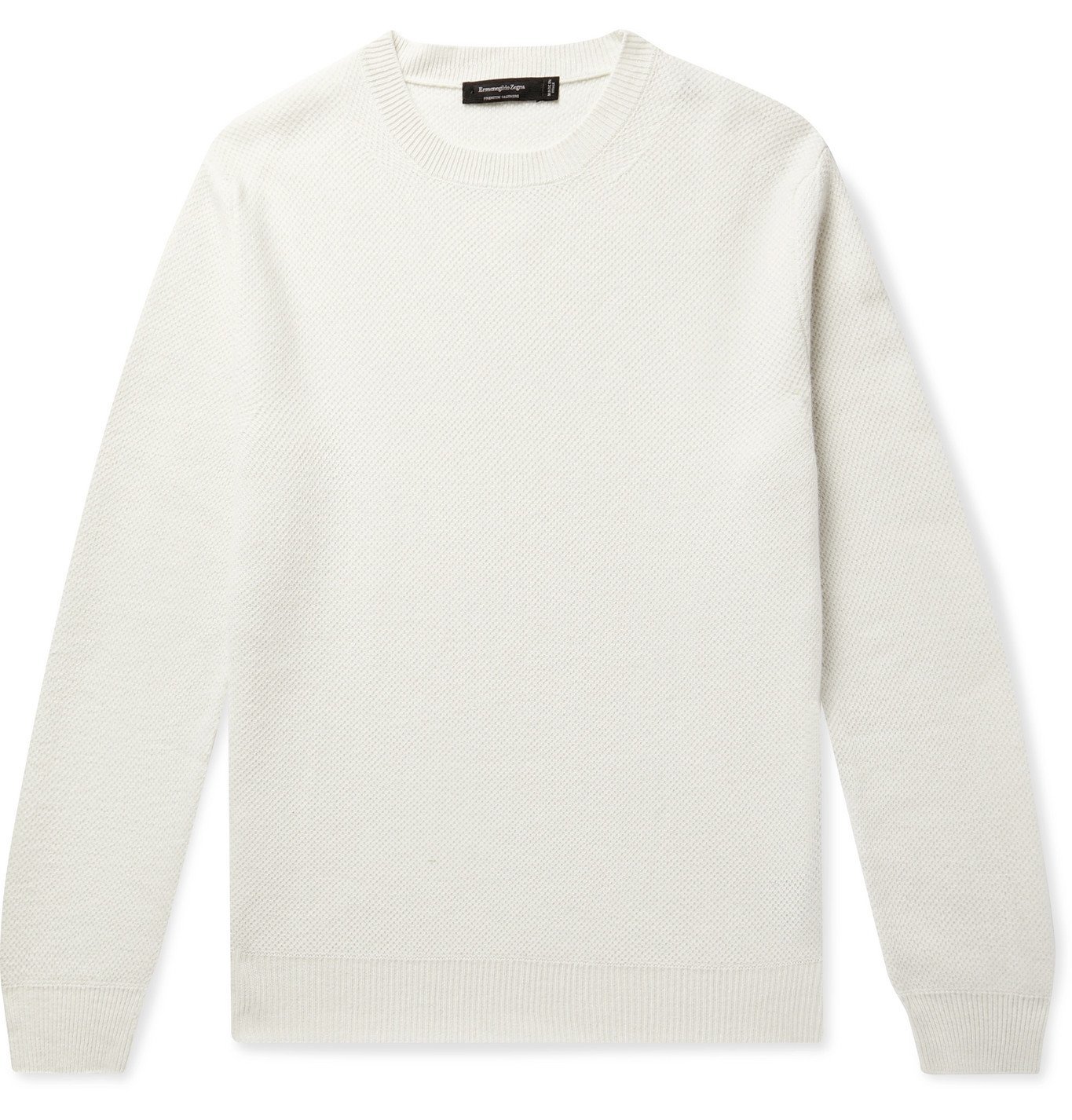 waffle knit cashmere