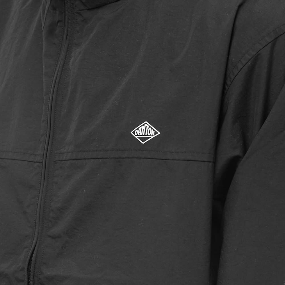 Danton Men's Nylon Stand Collar Jacket in Black Danton