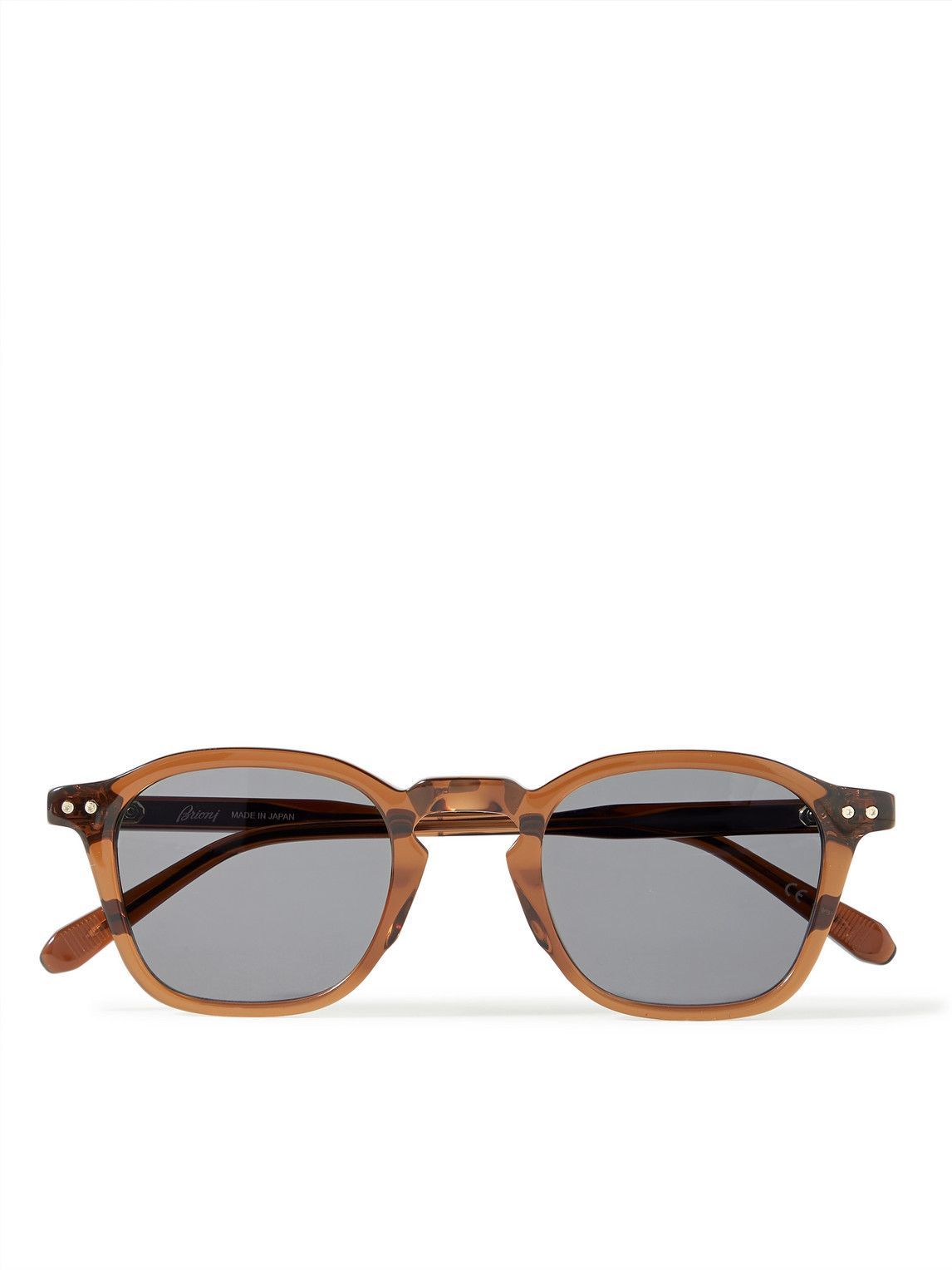 Brioni DFrame Acetate Sunglasses Brioni