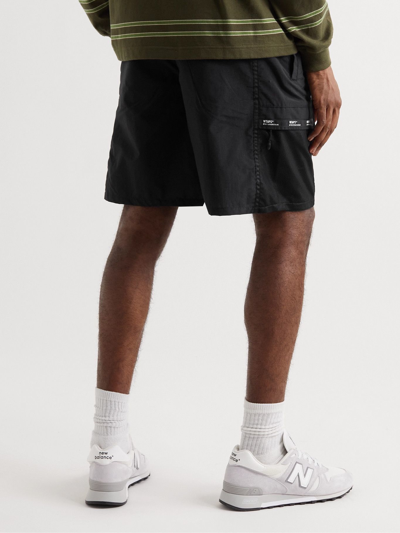 WTAPS ACADEMY SHORTS NYLON BLACK ハーフパンツ | atlarastable.com