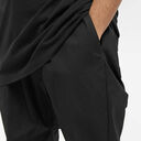 Rick Owens Men's Drawstring Long Pant in Black