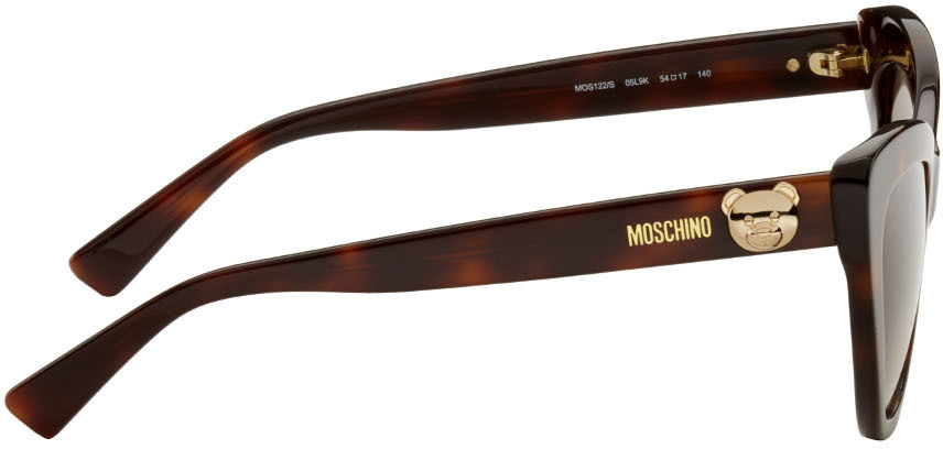 moschino tortoiseshell sunglasses