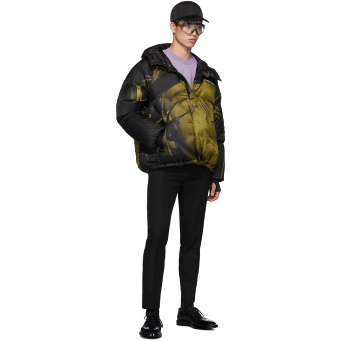 Undercover Black and Yellow Down A Clockwork Orange Alex Jacket Undercover