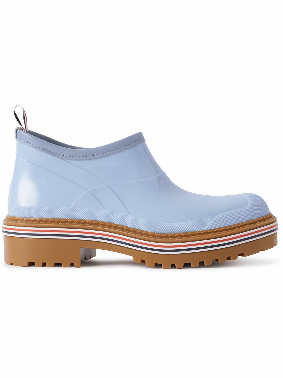 platform rubber boots