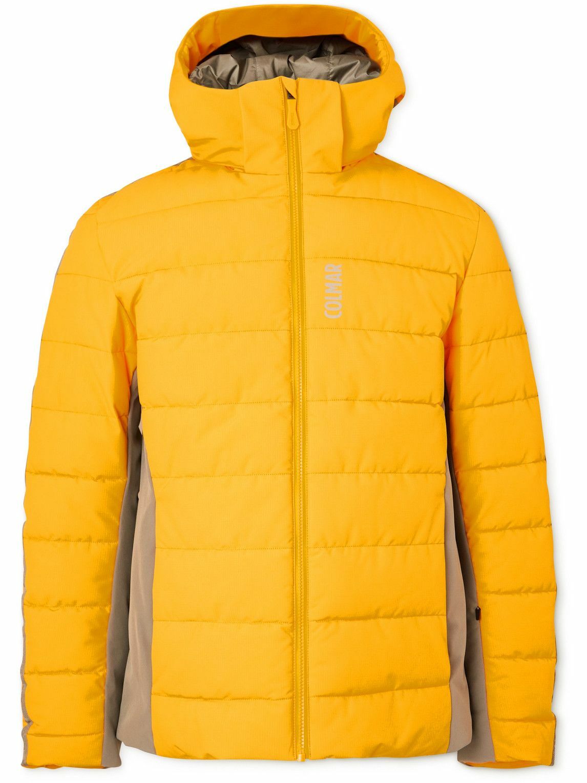 Colmar - 1395 Padded Ripstop and Shell Hooded Ski Jacket - Yellow Colmar
