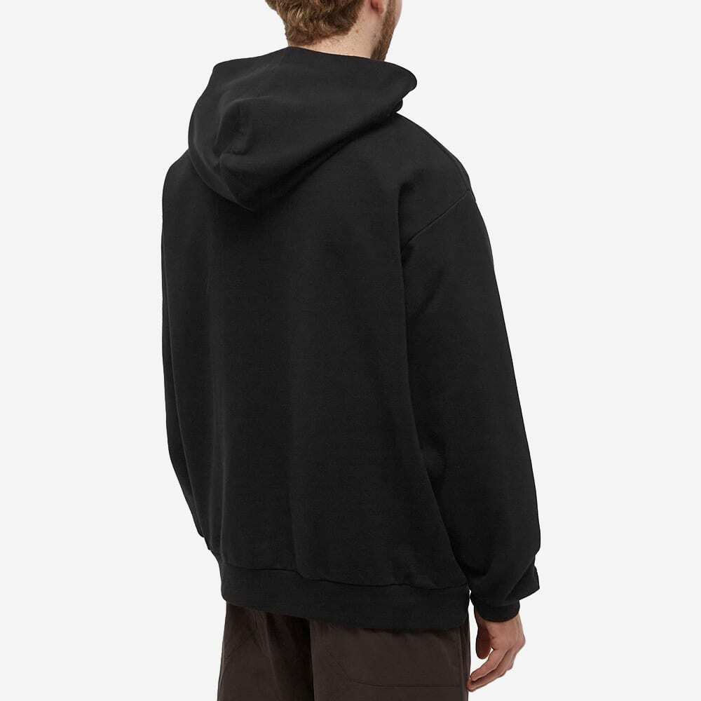 Marni Men's Scanned Logo Hoody in Black Marni