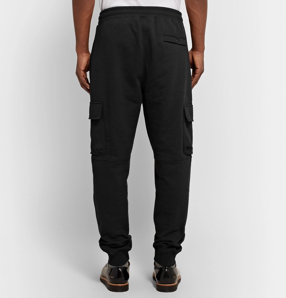 Burberry - Tapered Loopback Cotton-Jersey Cargo Sweatpants - Men ...