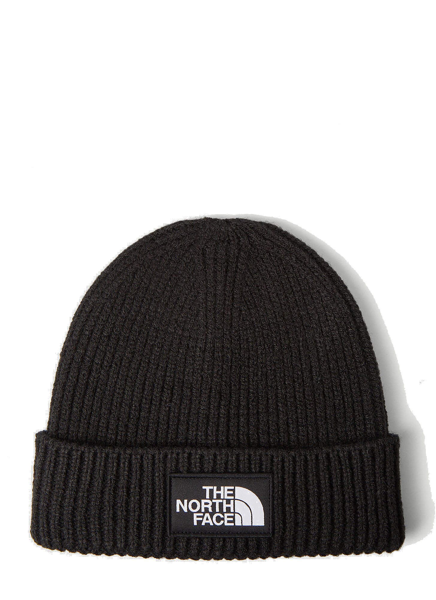 Photo: Logo Patch Beanie Hat in Black