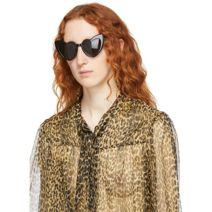 Saint Laurent Black SL 181 Lou Lou Sunglasses Saint Laurent