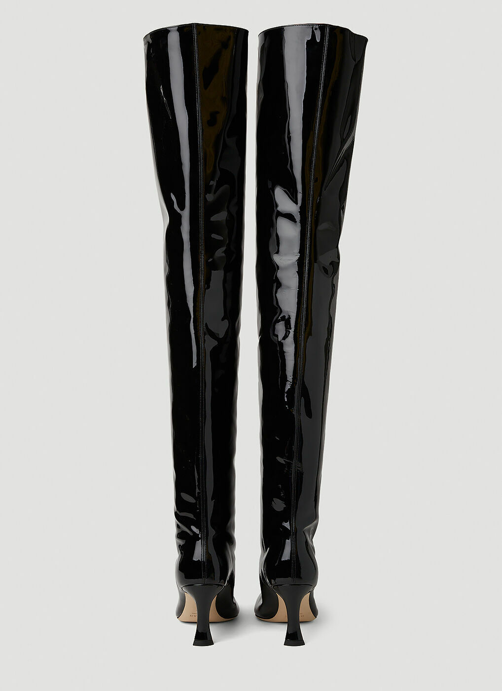 Stevie 99 Over The Knee Boots in Black By Far