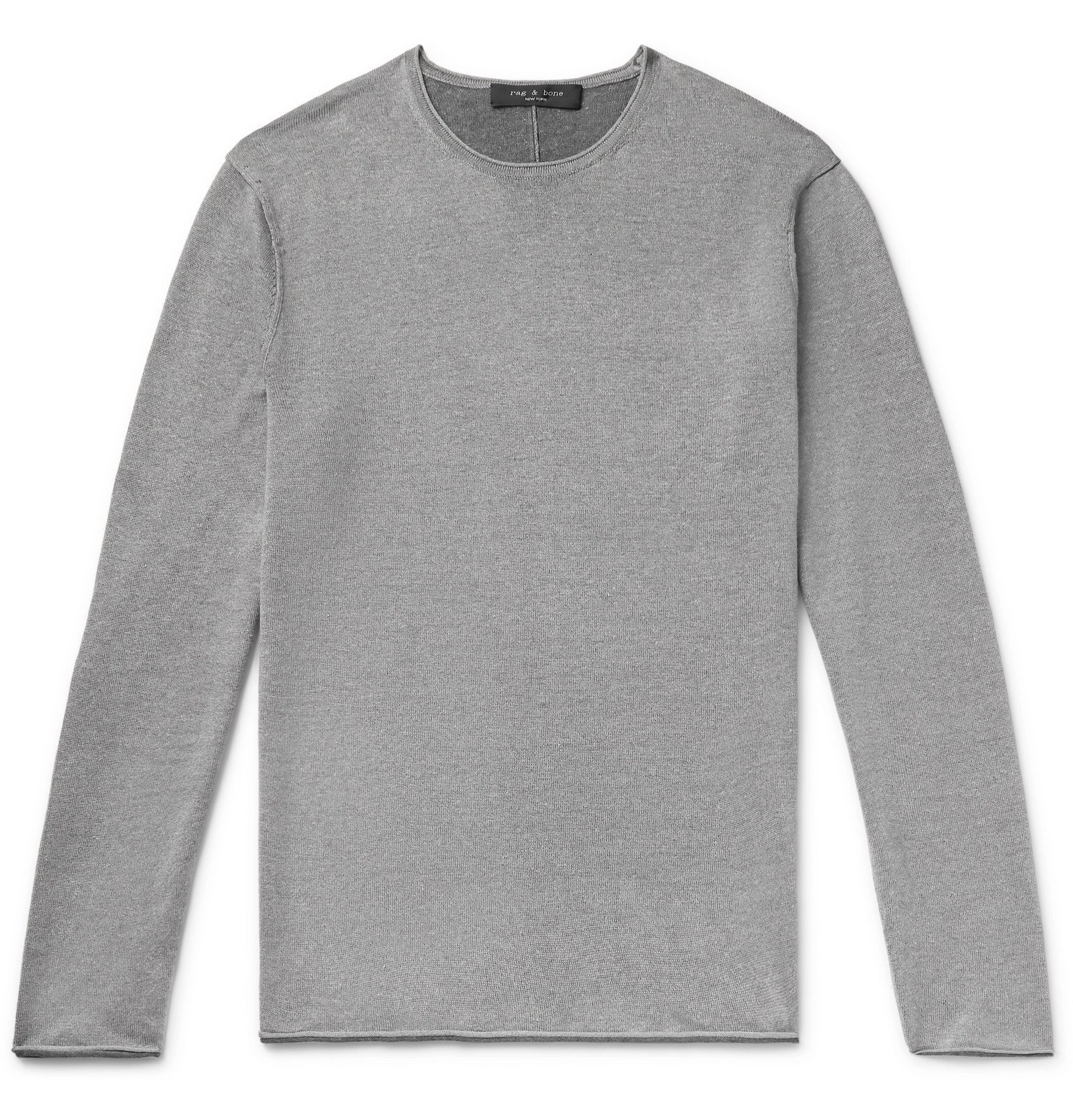 Trent Contrast-Tipped Merino Wool 