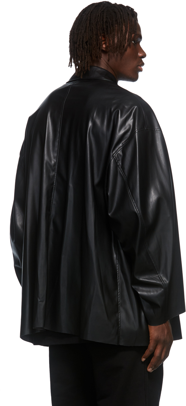 Ryua様専N.HOOLYWOOD fake leather long Coat-
