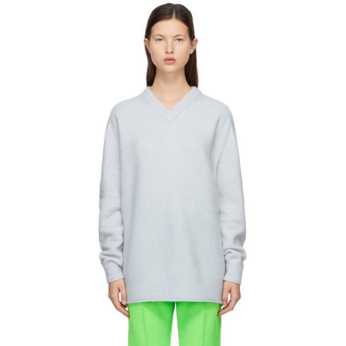 acne studios v neck sweater